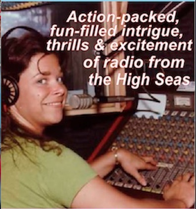 Holly Michjael in the Laser on air studio